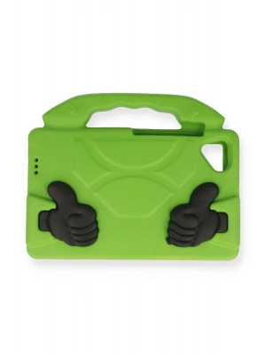 Newface iPad 4 9.7 Kılıf Like Stantlı Tablet Silikon - Yeşil