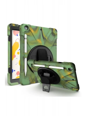Newface iPad 5 Air 9.7 Kılıf Amazing Tablet Kapak - Kamuflaj