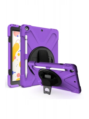 Newface iPad 5 Air 9.7 Kılıf Amazing Tablet Kapak - Mor