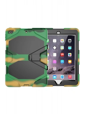 Newface iPad 5 Air 9.7 Kılıf Griffin Tablet Kapak - Kamuflaj