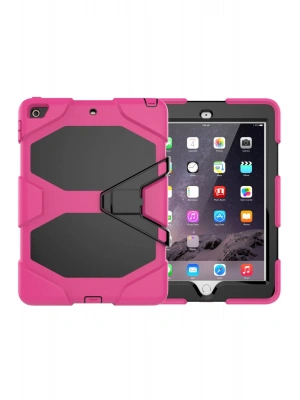 Newface iPad 5 Air 9.7 Kılıf Griffin Tablet Kapak - Pembe