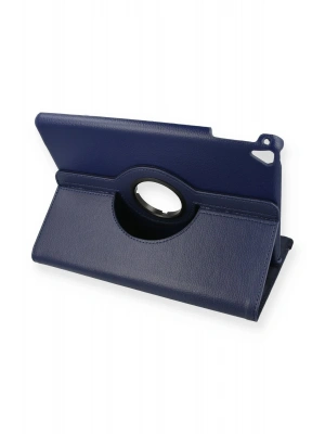 Newface iPad 9.7 (2018) Kılıf 360 Tablet Deri Kılıf - Lacivert