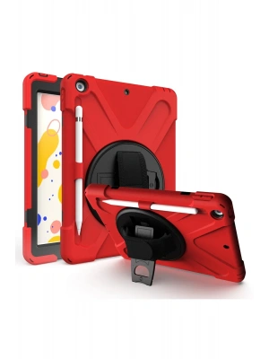 Newface iPad Air 3 10.5 Kılıf Amazing Tablet Kapak - Kırmızı