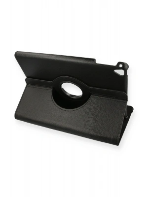 Newface iPad Air 4 10.9 Kılıf 360 Tablet Deri Kılıf - Siyah