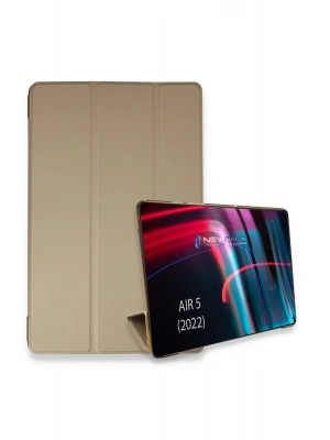 Newface iPad Air 5 (2022) Kılıf Tablet Smart Kılıf - Gold