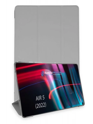 Newface iPad Air 5 (2022) Kılıf Tablet Smart Kılıf - Gri