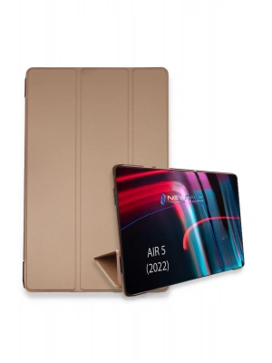 Newface iPad Air 5 (2022) Kılıf Tablet Smart Kılıf - Rose Gold