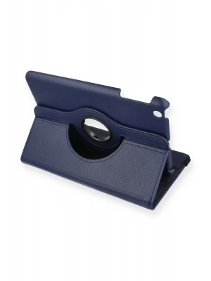 Newface iPad Mini 1 Kılıf 360 Tablet Deri Kılıf - Lacivert