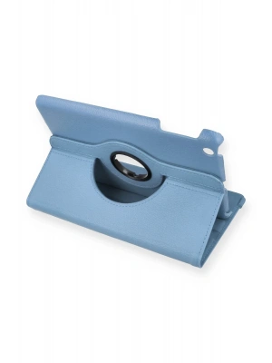 Newface iPad Mini 1 Kılıf 360 Tablet Deri Kılıf - Turkuaz