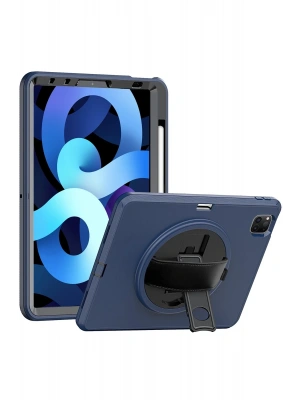 Newface iPad Pro 11 (2018) Kılıf Hand Strap Tablet Kılıfı - Lacivert