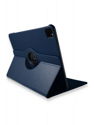 Newface iPad Pro 11 (2020) Kılıf 360 Tablet Deri Kılıf - Lacivert