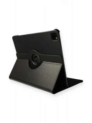 Newface iPad Pro 11 (2020) Kılıf 360 Tablet Deri Kılıf - Siyah