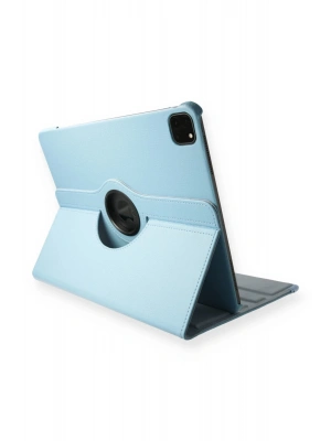 Newface iPad Pro 11 (2020) Kılıf 360 Tablet Deri Kılıf - Turkuaz