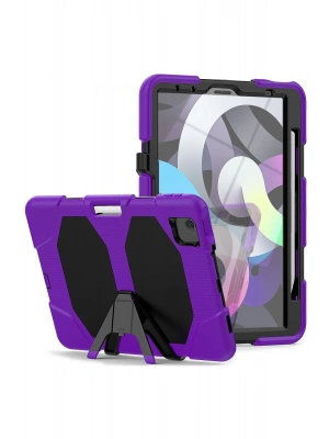 Newface iPad Pro 11 (2020) Kılıf Griffin Tablet Kapak - Mor