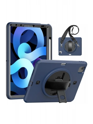 Newface iPad Pro 11 (2020) Kılıf Strap-C Otterbox Tablet Kapak - Lacivert