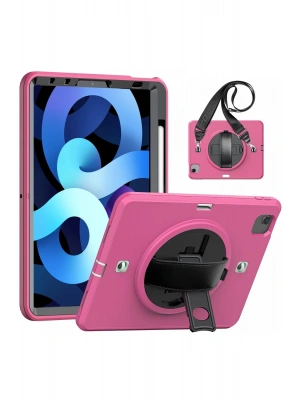 Newface iPad Pro 11 (2020) Kılıf Strap-C Otterbox Tablet Kapak - Pembe