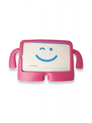 Newface iPad Pro 11 (2021) Kılıf Karakter Tablet Silikon - Pembe