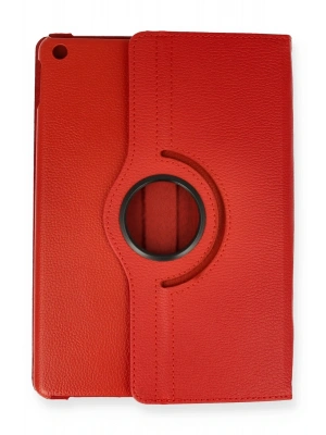 Newface iPad Pro 11 (2024) Kılıf 360 Tablet Deri Kılıf - Kırmızı