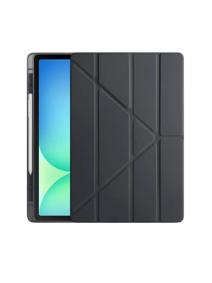 Newface iPad Pro 11 (2024) Kılıf Kalemlikli Hugo Tablet Kılıfı - Siyah