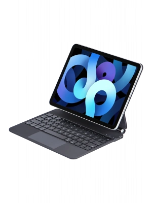 Newface iPad Pro 11 (2024) Kılıf X7P Magic Manyetik Klavyeli Tablet Kılıfı - Siyah