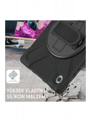 Newface iPad Pro 12.9 (2020) Kılıf Amazing Tablet Kapak - Siyah