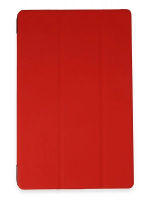 Newface iPad Pro 13 (2024) Kılıf Tablet Smart Kılıf - Kırmızı