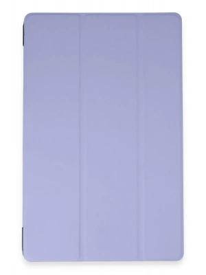 Newface iPad Pro 13 (2024) Kılıf Tablet Smart Kılıf - Lila