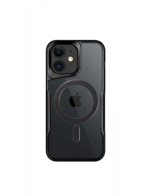 Newface iPhone 11 Kılıf Boyi Magsafe Silikon Kapak - Siyah