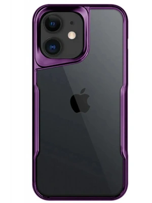Newface iPhone 11 Kılıf Boyi Silikon Kapak - Derin Mor