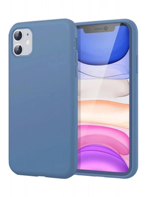 Newface iPhone 11 Kılıf First Silikon - Mavi