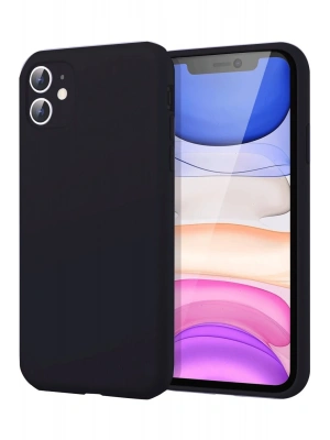 Newface iPhone 11 Kılıf First Silikon - Siyah