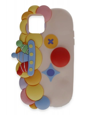 Newface iPhone 11 Kılıf Poky Karakter Silikon Kapak - Desen 7