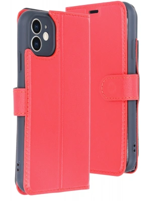 Newface iPhone 11 Kılıf Trend S Plus Kapaklı Kılıf - Kırmızı