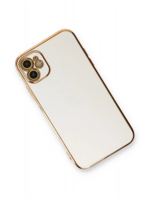 Newface iPhone 11 Kılıf Volet Silikon - Beyaz