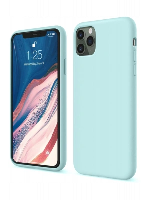 Newface iPhone 11 Pro Kılıf First Silikon - Turkuaz