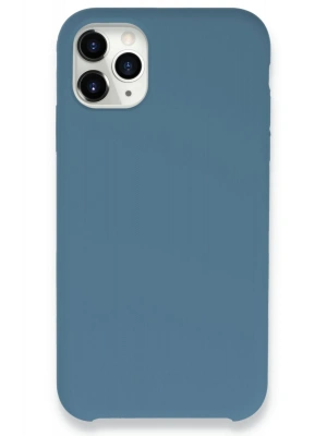 Newface iPhone 11 Pro Kılıf Lansman Legant Silikon - Açık Mavi
