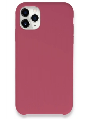 Newface iPhone 11 Pro Kılıf Lansman Legant Silikon - Fuşya