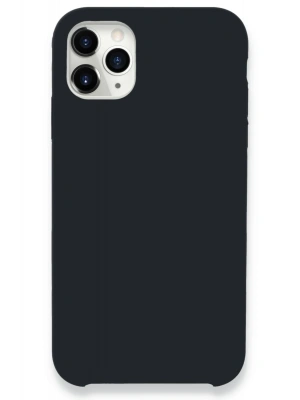 Newface iPhone 11 Pro Kılıf Lansman Legant Silikon - Koyu Gri