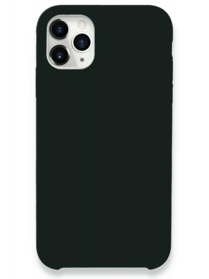 Newface iPhone 11 Pro Kılıf Lansman Legant Silikon - Koyu Yeşil