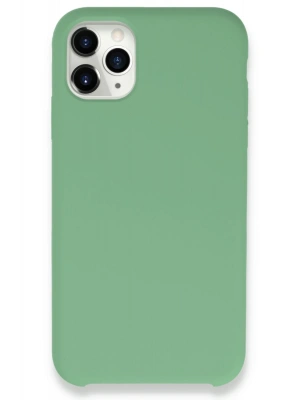 Newface iPhone 11 Pro Kılıf Lansman Legant Silikon - Yeşil