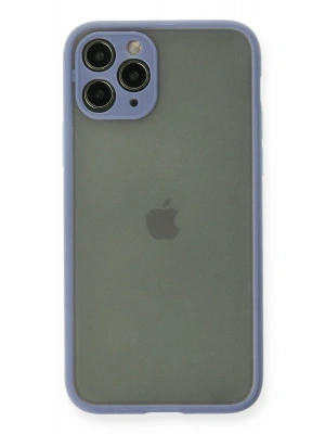 Newface iPhone 11 Pro Kılıf Montreal Silikon Kapak - Gri