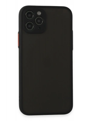 Newface iPhone 11 Pro Kılıf Montreal Silikon Kapak - Siyah