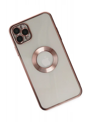 Newface iPhone 11 Pro Kılıf Slot Silikon - Rose Gold