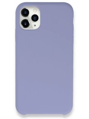 Newface iPhone 11 Pro Max Kılıf Lansman Legant Silikon - Lila