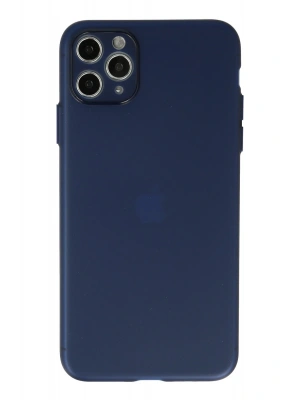 Newface iPhone 11 Pro Max Kılıf Puma Silikon - Mavi