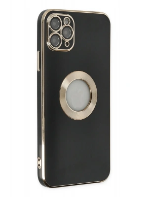 Newface iPhone 11 Pro Max Kılıf Store Silikon - Siyah