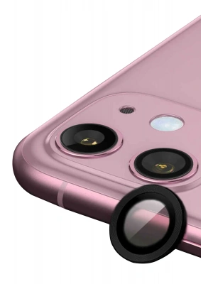 Newface iPhone 11 Raze Metal Kamera Lens - Siyah