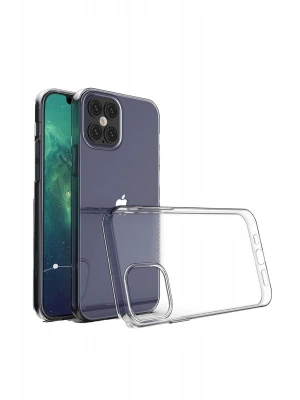 Newface iPhone 12 Kılıf Lüx Şeffaf Silikon