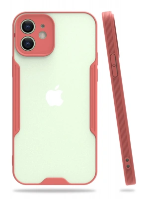 Newface iPhone 12 Kılıf Platin Silikon - Pembe