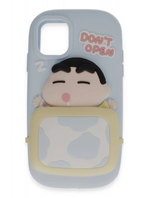 Newface iPhone 12 Kılıf Poky Karakter Silikon Kapak - Desen 3